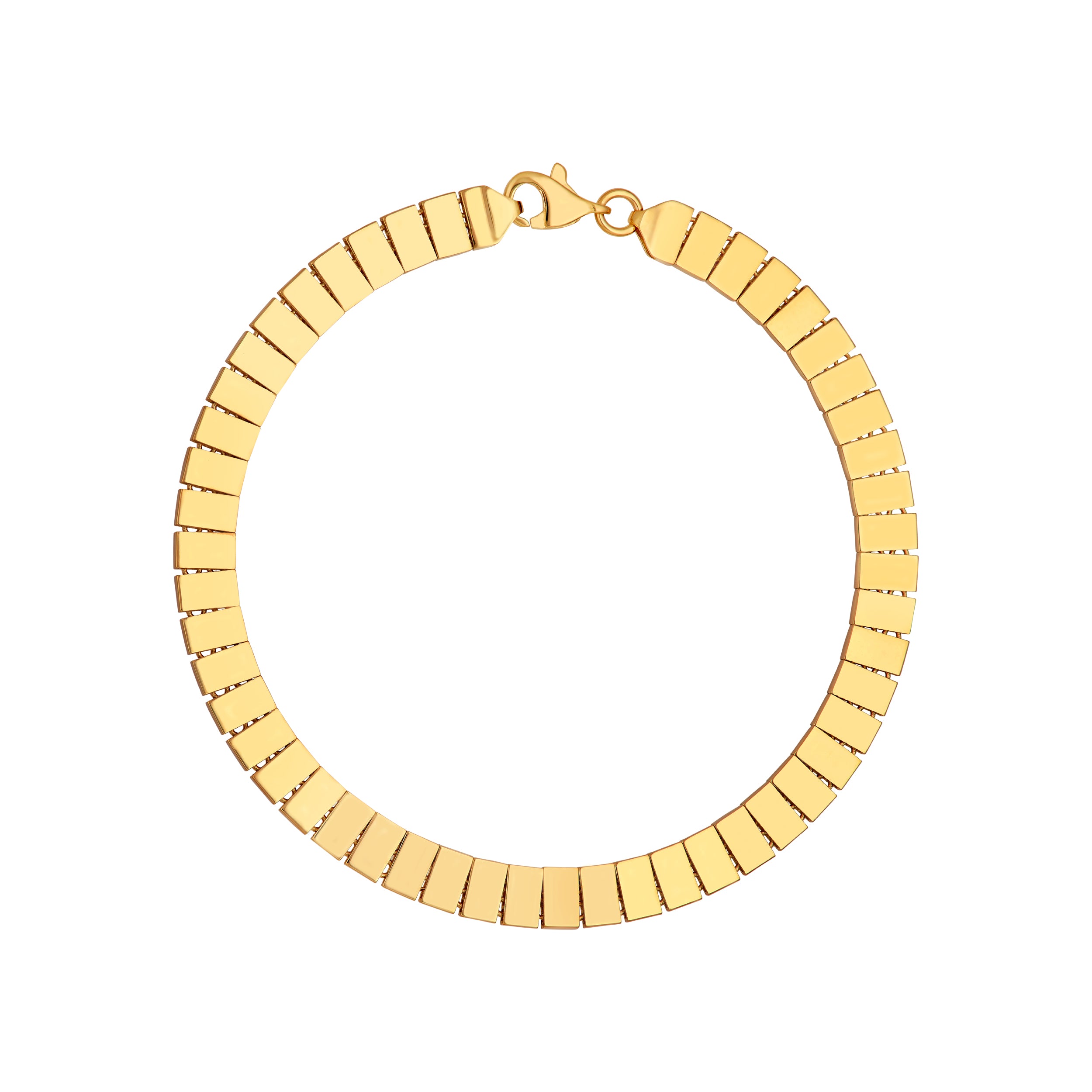 Rectangular Link Bracelet