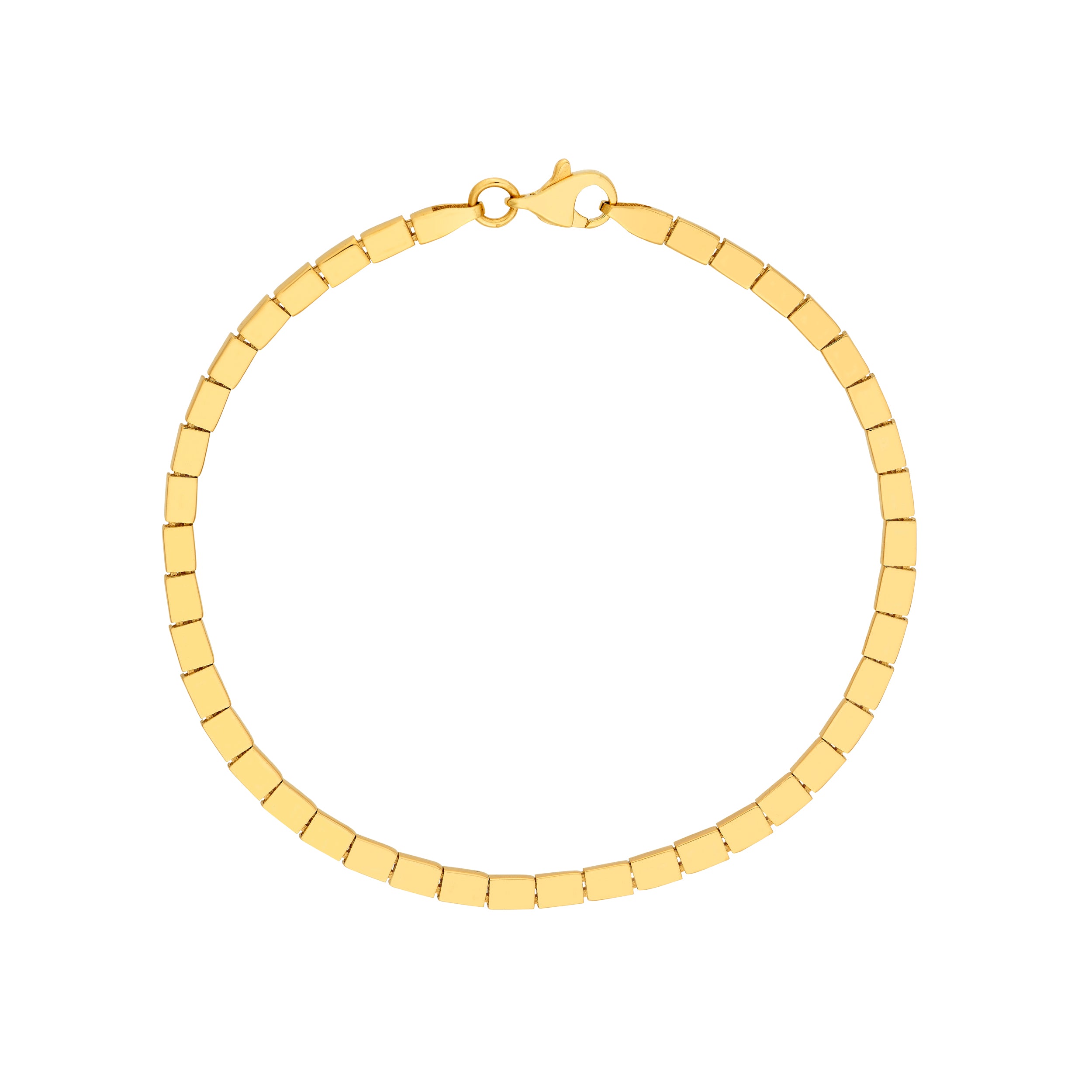Rectangle Link Bracelet