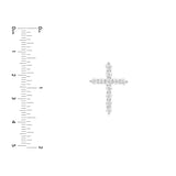 Diamond Cross Pendant (1tcw)