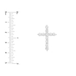 Diamond Cross Pendant (1-5/8tcw)