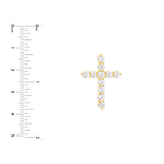 Diamond Cross Pendant (1-5/8tcw)