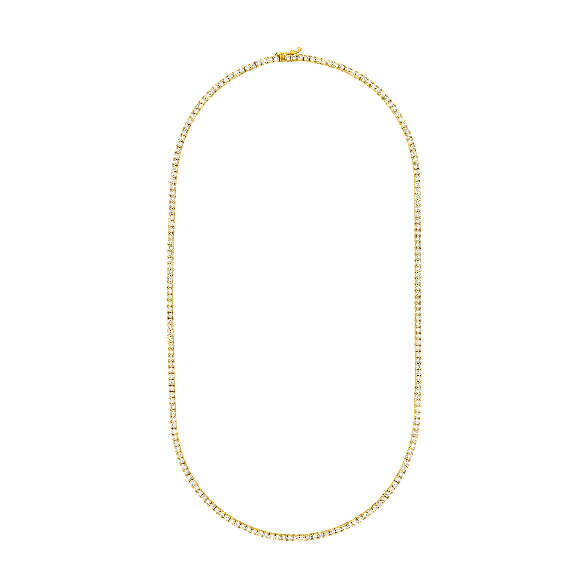 Diamond 18 Tennis Necklace (6-1/3tcw)
