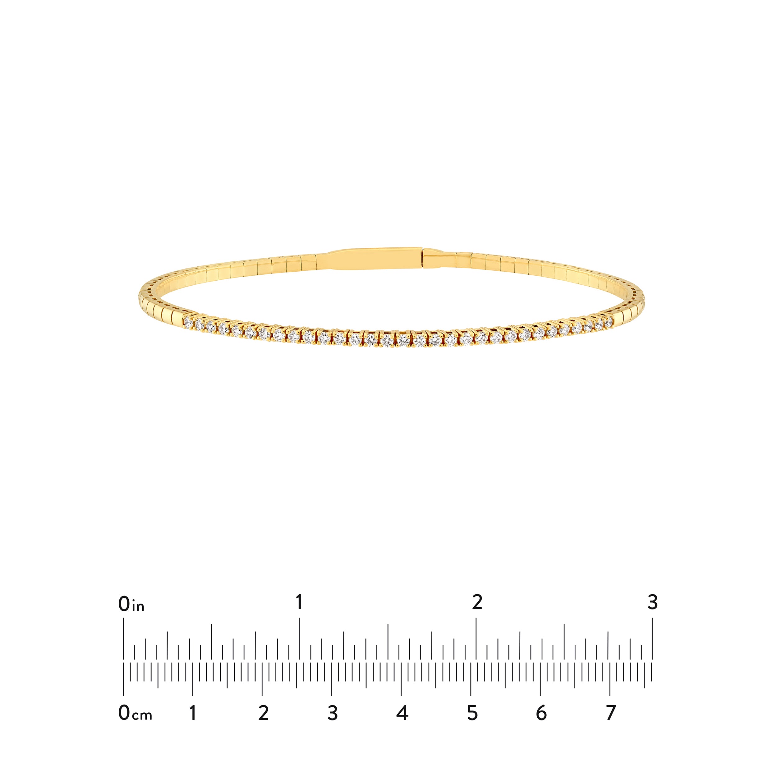 Diamond 1/3 Flex Bracelet (5/8tcw)