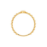 Heart Beaded Band Ring