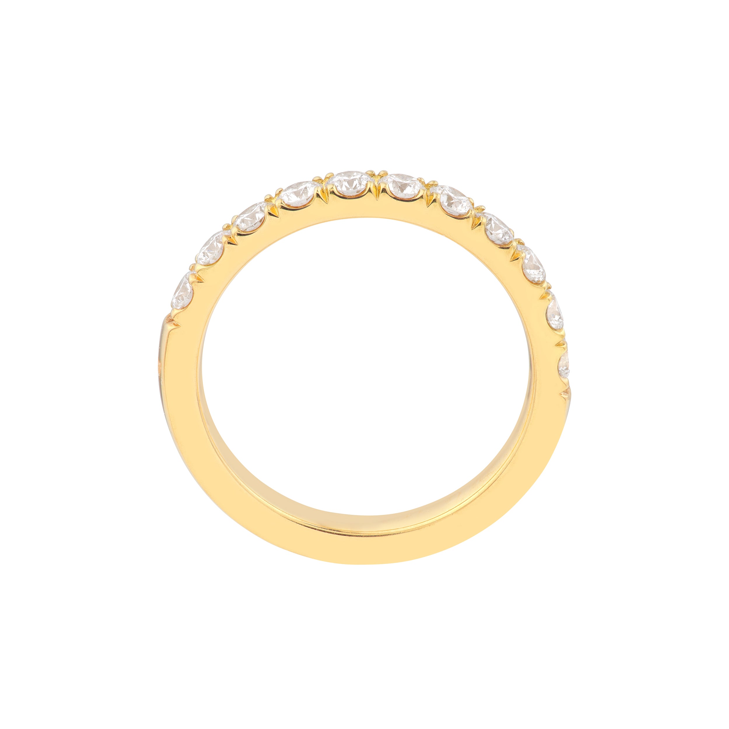 Diamond Half Eternity Band (3/4tcw)