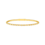 5/8tcw Alternating Diamond and Ribbed Flex Bracelet