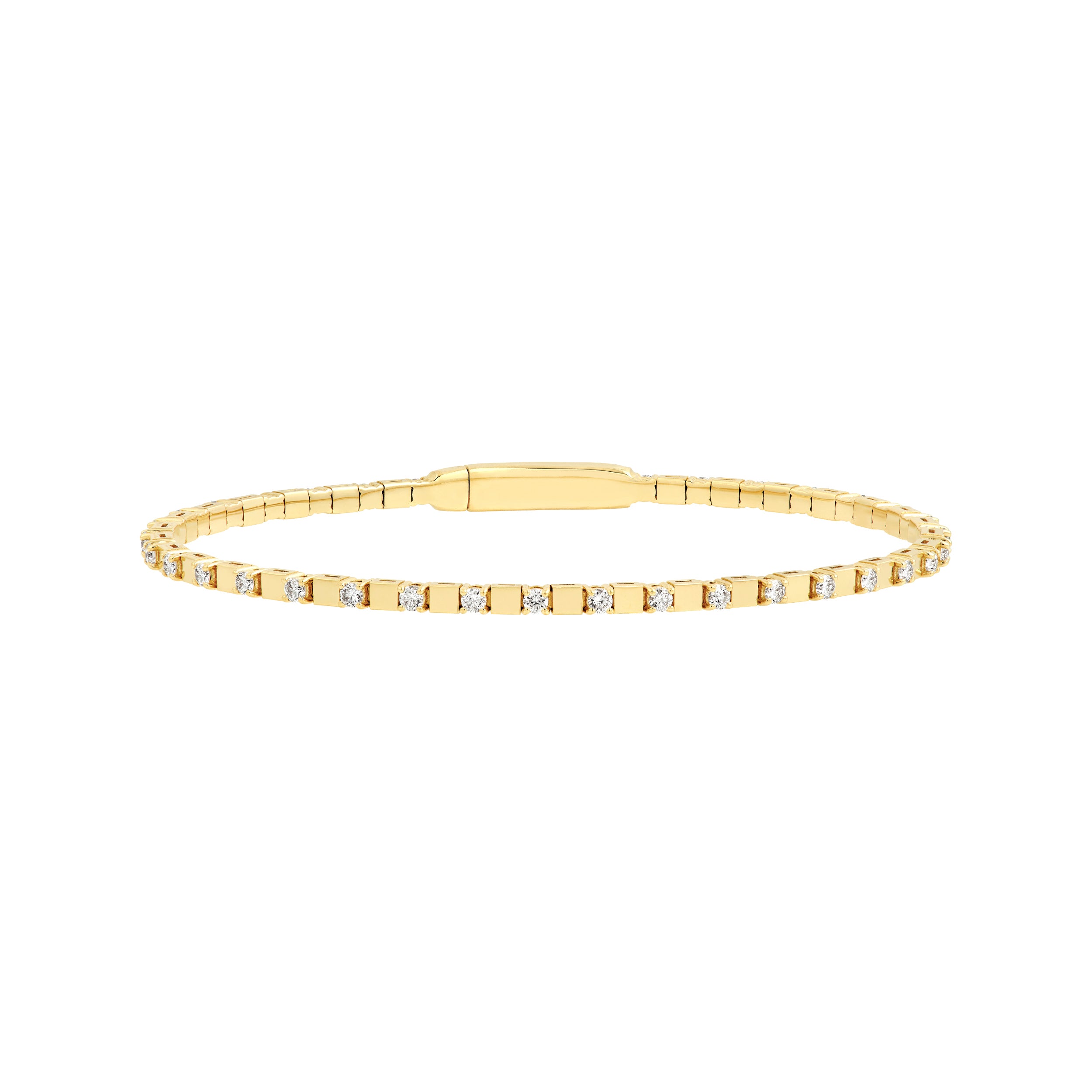 1tcw Diamond Flex Bracelet