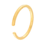 Polished Squared Tube Cuff Bangle