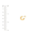 6mm ID Open Hoop Earrings
