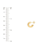 6mm ID Open Hoop Earrings