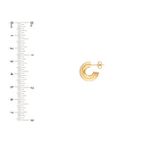 6mm ID Polished Open Hoop Earrings