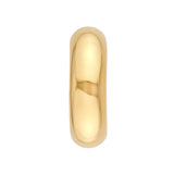 8 mm ID Polished Open Hoop Earrings