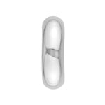 8 mm ID Polished Open Hoop Earrings
