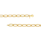 Oval Twist Polished Links Chain