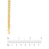 Triangular Tube Curb Link Chain
