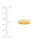 Ridge Band Ring
