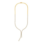 7-1/2tcw Diamond Lariat Necklace