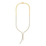 7-1/2tcw Diamond Lariat Necklace