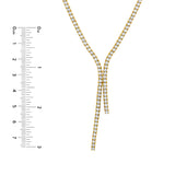 7-1/2tcw Diamond Lariat Necklace