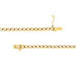 Bezel Set Diamond Tennis Bracelet (1tcw)