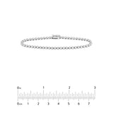 Bezel Set Diamond Tennis Bracelet (1tcw)