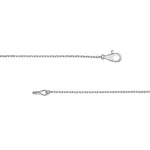 Bezel Set 9 Stone Graduated Diamond Neckace