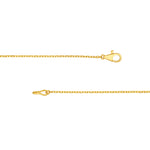 Bezel Set 5 Stone Graduated Diamond Necklace