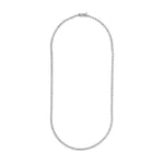 Bezel Set Diamond Necklace (4-1/6tcw)
