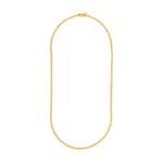 Bezel Set Diamond Necklace (4-1/6tcw)