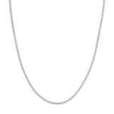 Bezel Set Diamond Necklace (4tcw)