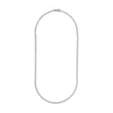 Bezel Set Diamond Necklace (4tcw)