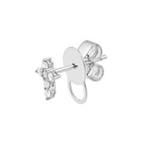 Diamond Cross Earrings (1/6tcw)