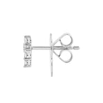 Diamond Cross Earrings (1/6tcw)