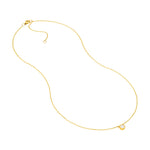 1/4tcw Diamond Bezel Necklace