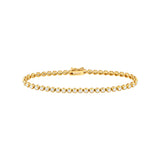 Bezel Set Diamond Tennis Bracelet (2-1/4tcw)