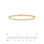 Bezel Set Diamond Tennis Bracelet (2-1/4tcw)
