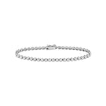 Bezel Set Diamond Tennis Bracelet (2-1/4tcw)