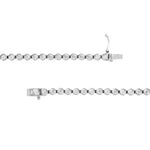 Bezel Set Diamond Tennis Bracelet (2-1/4tcw)