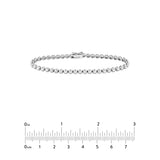 Bezel Set Diamond Tennis Bracelet (2-1/4tcw)