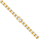 Diamond Station Bracelet (2-1/6tcw)