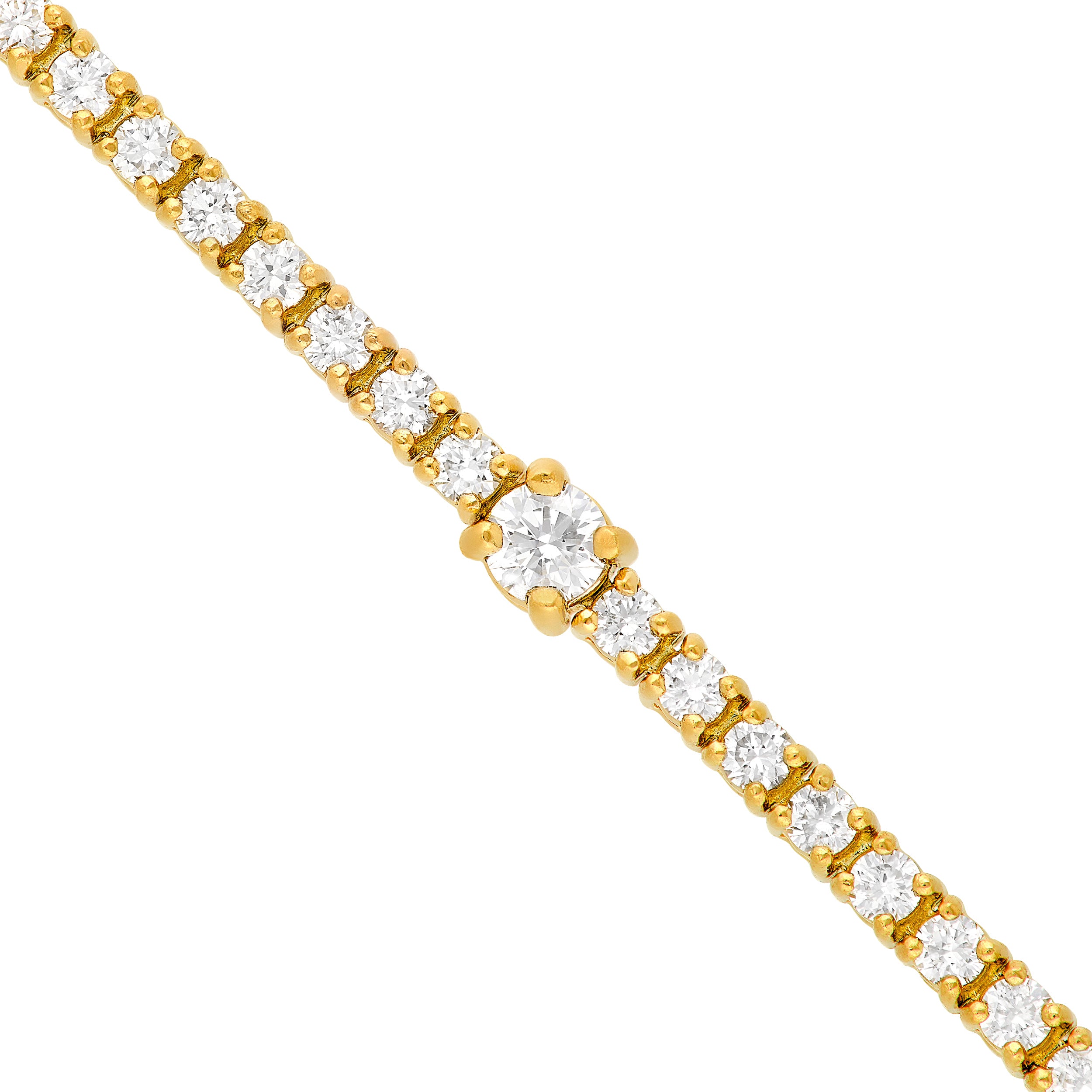Diamond Station Bracelet (2-1/6tcw)