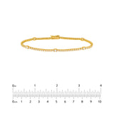 Diamond Station Bracelet (2-1/6tcw)