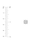 3/4tcw Round Diamond Stud Earrings