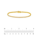 Round Diamond Tennis Bracelet (5tcw)
