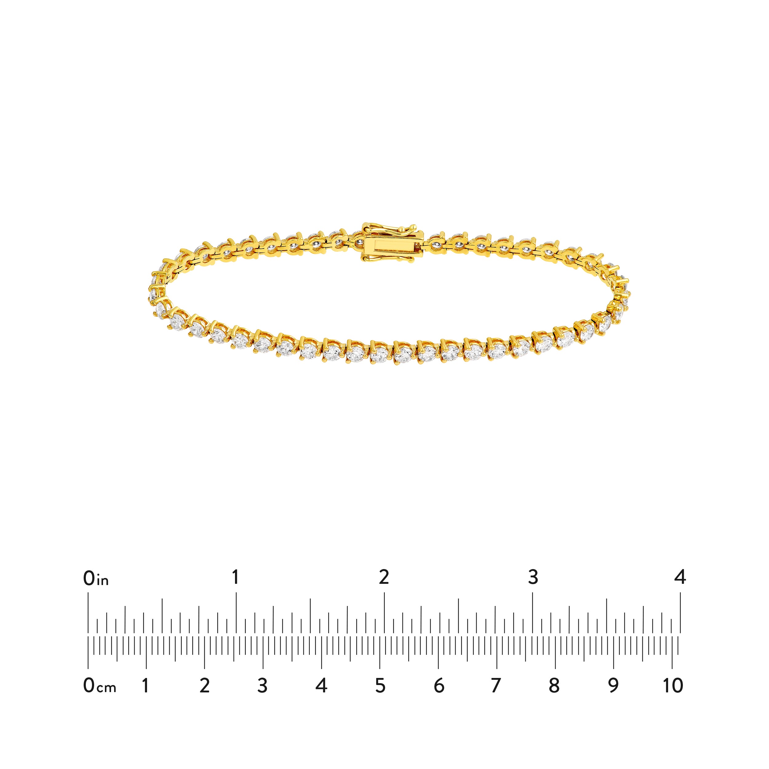 Round Diamond Tennis Bracelet (5tcw)
