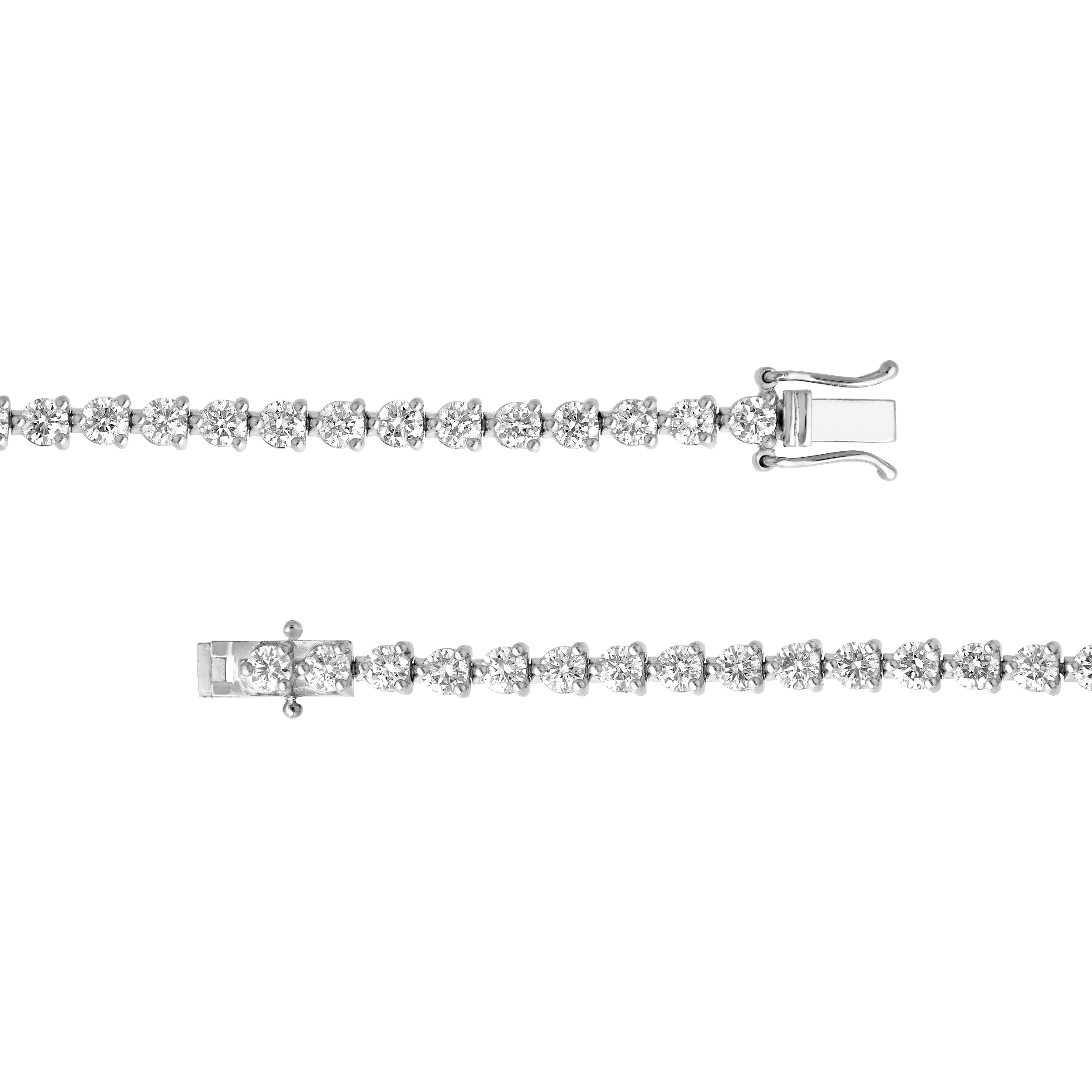 Round Diamond Tennis Bracelet (5tcw)