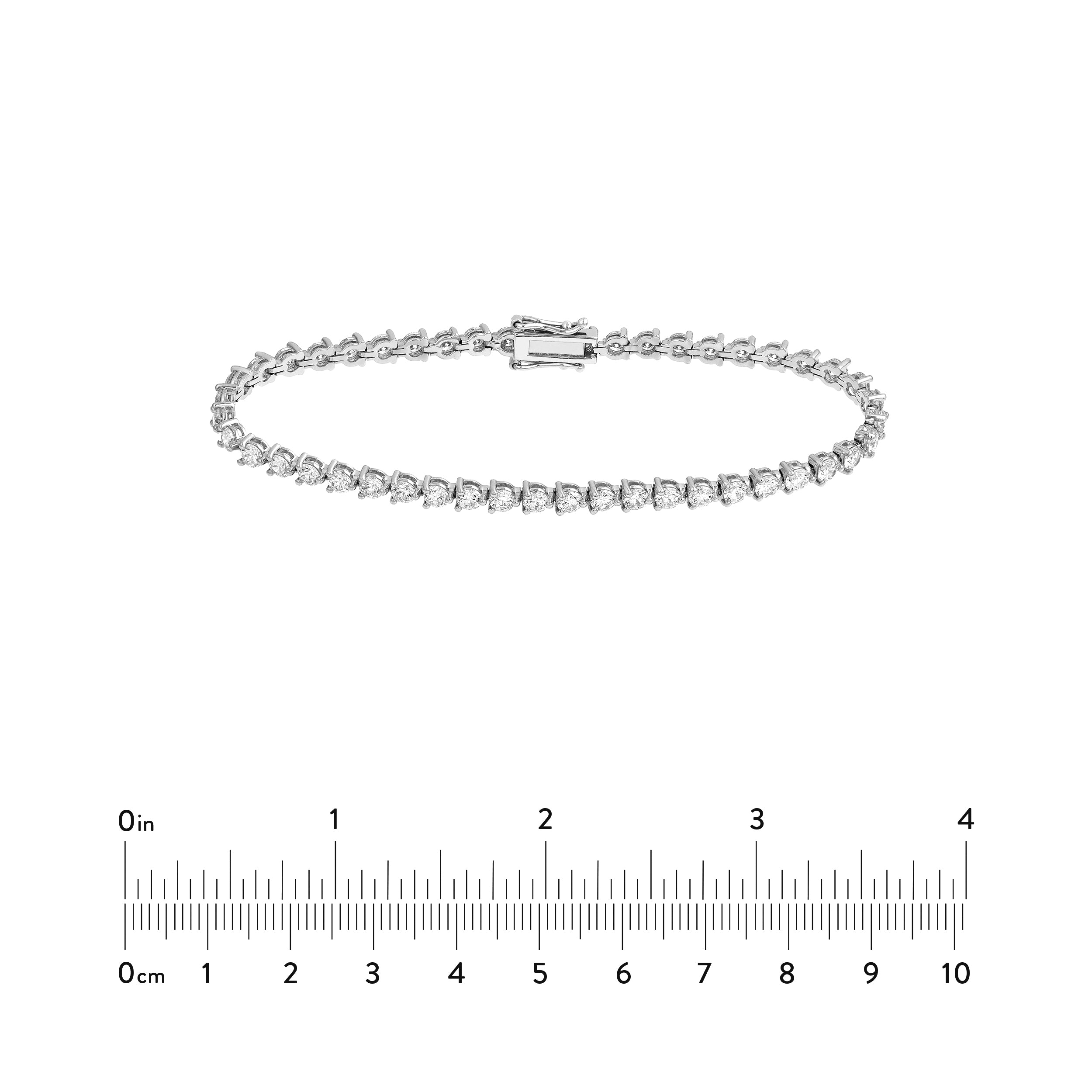 Round Diamond Tennis Bracelet (5tcw)
