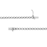 Bezel Set Diamond Tennis Bracelet (1-1/2tcw)