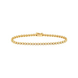Bezel Set Diamond Tennis Bracelet (1-1/2tcw)