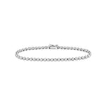 Bezel Set Diamond Tennis Bracelet (1-1/2tcw)